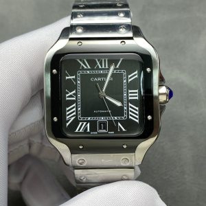 SANTOS 40MM CUSTOM BLACK DIAL