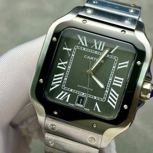 SANTOS 40MM CUSTOM BLACK DIAL