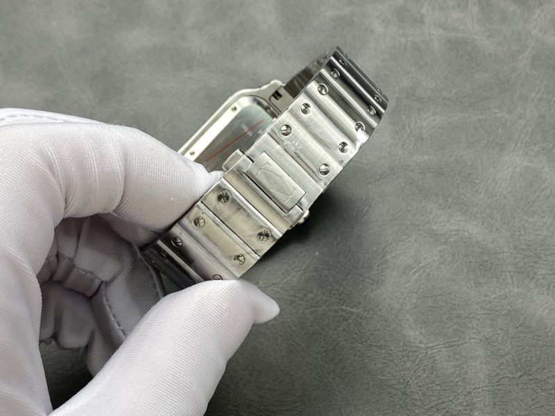 SANTOS 40MM CUSTOM BLACK DIAL