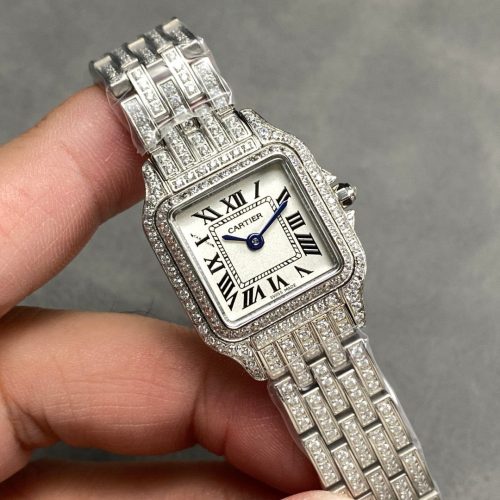 Cartier Panthère de Cartier Diamond Silver Dial
