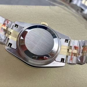 Rolex Datejust 31 2-Tone Jubilee Black Diamond Dial