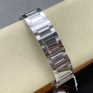 Cartier Balloon 36mm Silver Gold Stainless Steel