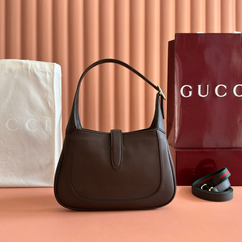 Image_20251107101746_1534_20 Gucci 25 Jackie Bag Dark Brown Grain Leather
