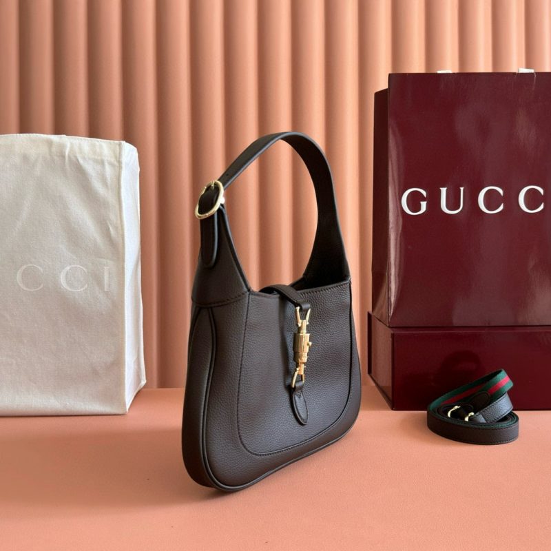 Image_20251107101747_1535_20 Gucci 25 Jackie Bag Dark Brown Grain Leather