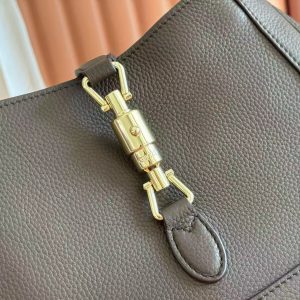 Image_20251107101749_1537_20 Gucci 25 Jackie Bag Dark Brown Grain Leather