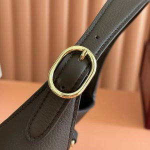 Image_20251107101755_1540_20 Gucci 25 Jackie Bag Dark Brown Grain Leather