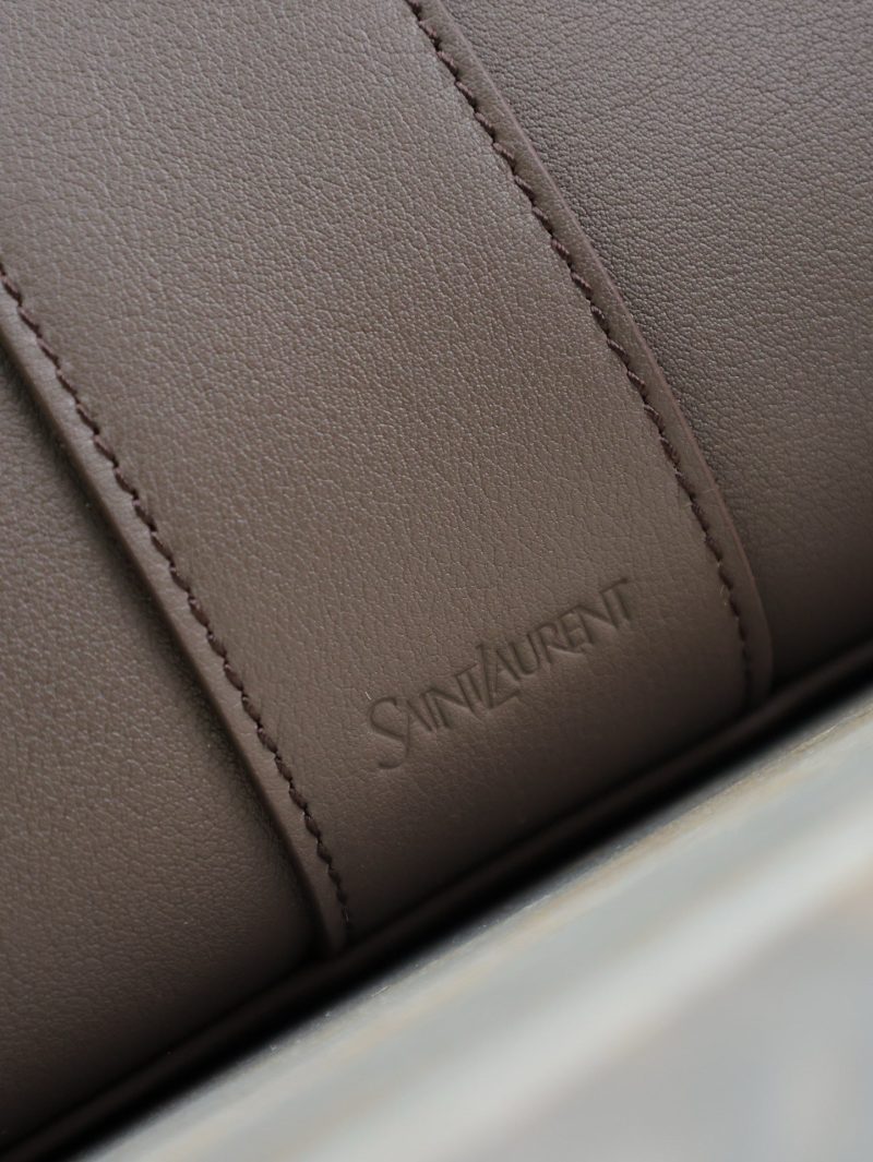 Y Tote Bag Dark Chocolate Cowhide