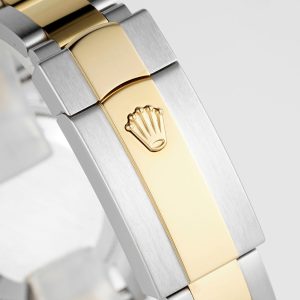 Rolex Datejust 31mm Two-Tone Yellow Gold Fluted Bezel Champagne Dial