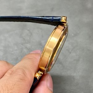 Image_20260205000330_760_9 Pasha 41 mm mechanical gold white dial dark navy blue leather