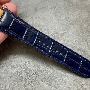 Image_20260205000335_764_9 Pasha 41 mm mechanical gold white dial dark navy blue leather