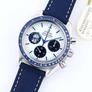 SPEEDMASTER APOLO BLUE WHITE SNOOPY