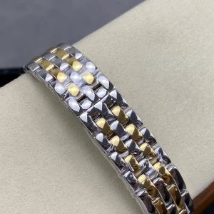 PANTHERE DE CARTIE 27MM QUARTZ GOLD STEEL WHITE DIAL BEST VERSION