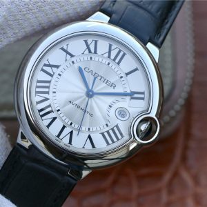 WeChatImage_20210515152322 BALLON BLEU DATE 42 SILVER DIAL BLACK BRACELET