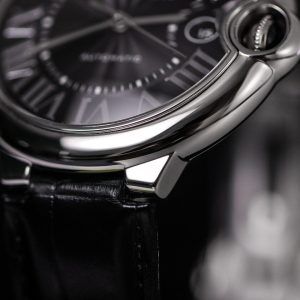 WeChatImage_20210515152726 BALLON BLEU 42 BLACK DIAL LEATHER BRACELET