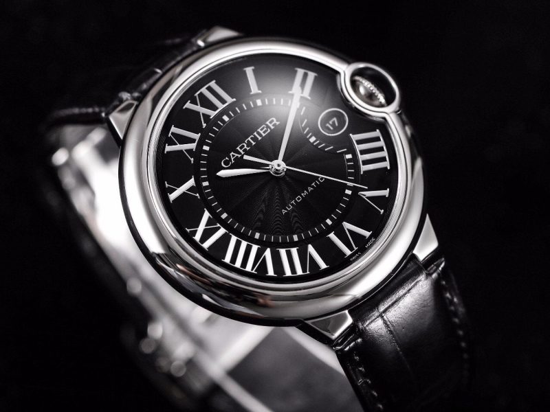 WeChatImage_20210515152731 BALLON BLEU 42 BLACK DIAL LEATHER BRACELET