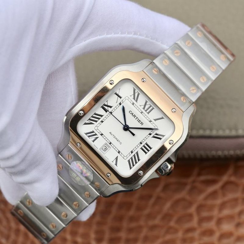 WeChatImage_20210515155427 SANTOS DE CARTIE 39MM TWO-TONE