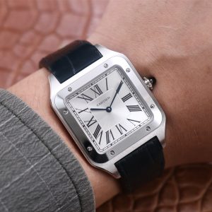 SANTOS-DUMONT XL 46 WHITE DIAL