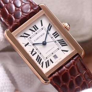 WeChatImage_20210515164102 TANK SOLO XI W5200026 ROSE GOLD CASE BROWN LEATHER STRAP
