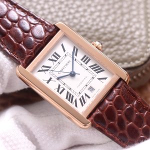 WeChatImage_20210515164108 TANK SOLO XI W5200026 ROSE GOLD CASE BROWN LEATHER STRAP