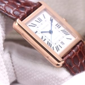 WeChatImage_20210515164115 TANK SOLO XI W5200026 ROSE GOLD CASE BROWN LEATHER STRAP