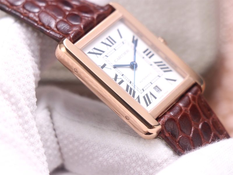 WeChatImage_20210515164115 TANK SOLO XI W5200026 ROSE GOLD CASE BROWN LEATHER STRAP