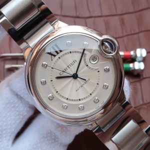 WeChatImage_20210616215019 BALLON BLEU DATE 42 SILVER DIAL DIAMOND NUMERALS