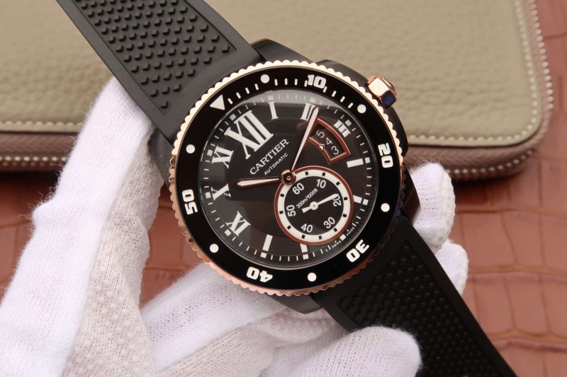 WeChatImage_20210616215516 CALIBRE DIVER 42 AUTOMATIC BLACK CASE BLACK DIAL