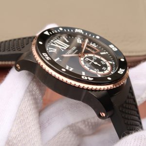 WeChatImage_20210616215525 CALIBRE DIVER 42 AUTOMATIC BLACK CASE BLACK DIAL