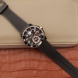 WeChatImage_20210616215536 CALIBRE DIVER 42 AUTOMATIC BLACK CASE BLACK DIAL