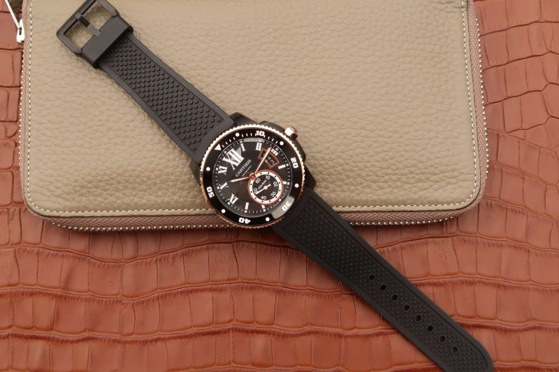 WeChatImage_20210616215536 CALIBRE DIVER 42 AUTOMATIC BLACK CASE BLACK DIAL