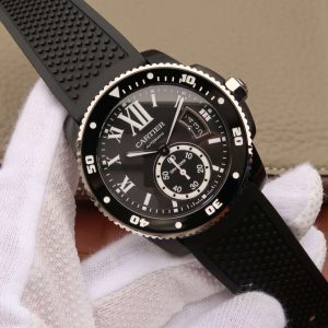 WeChatImage_20210616215945 CALIBRE DIVER 42 AUTOMATIC BLACK CASE STEEL BEZEL