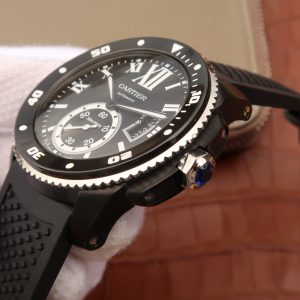 WeChatImage_20210616215950 CALIBRE DIVER 42 AUTOMATIC BLACK CASE STEEL BEZEL