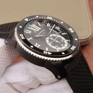 WeChatImage_20210616215952 CALIBRE DIVER 42 AUTOMATIC BLACK CASE STEEL BEZEL
