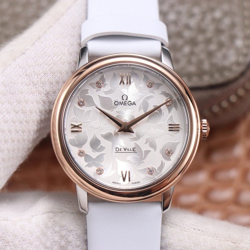 WeChatImage_20210628005801_fadb0ec2-a429-48ca-a15f-16753cc0d42d DE VILLE PRESTIGE 32 ROSE GOLD WHITE DIAL