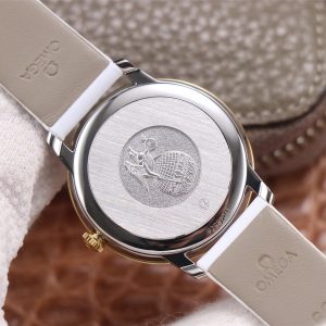 DE VILLE PRESTIGE 32 GOLD CASE YELLOW DIAL