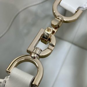 CD Small Toujours Vertical 18cm White Calfskin