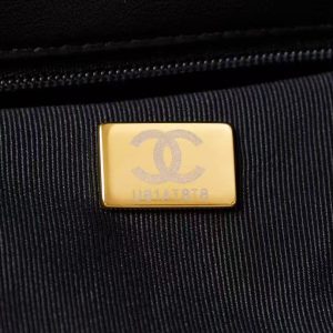 CC Quilted Mini Kelly Bag Black Velvet