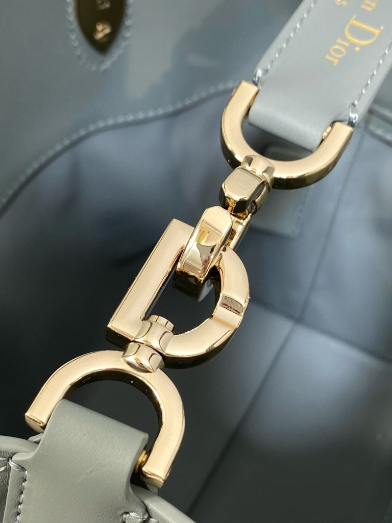 CD Small Toujours Vertical 18cm ROck Gray Calfskin