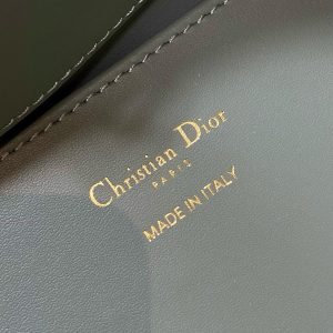 CD Small Toujours Vertical 18cm ROck Gray Calfskin