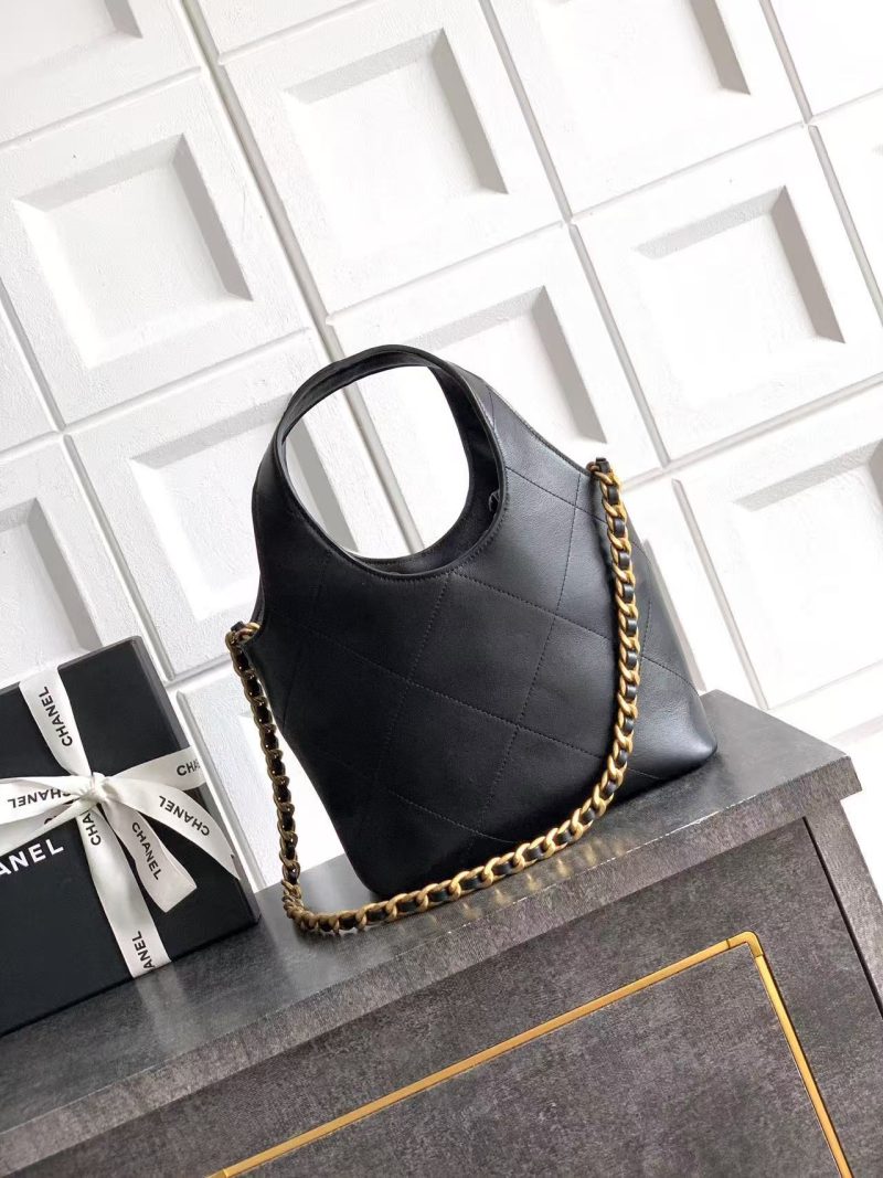 ea17e04fc25a1e7a4881123396c46e85 CC SS 2026 Small Shopping Bag Black Lambskin
