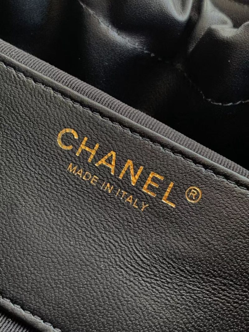 f1fe01dfc296e1cad2f73aa41988efbd CC SS 2026 Small Shopping Bag Black Lambskin