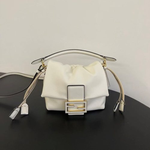 Mamma Baguette Small White Sheepskin