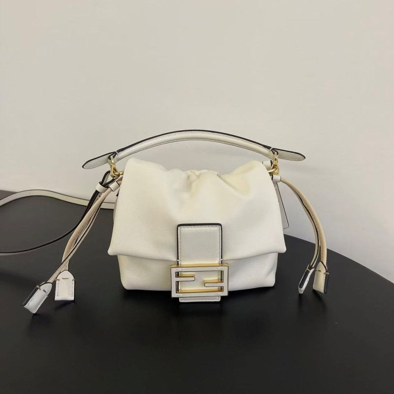 Mamma Baguette Small White Sheepskin