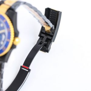 Rolex Blaken Submariner 40mm Black Gold Blue Dial