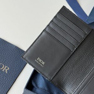 CD Saddle Passport Beige Black Jacquard Cowhide