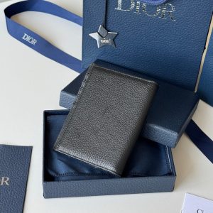 CD Saddle Passport Beige Black Jacquard Cowhide