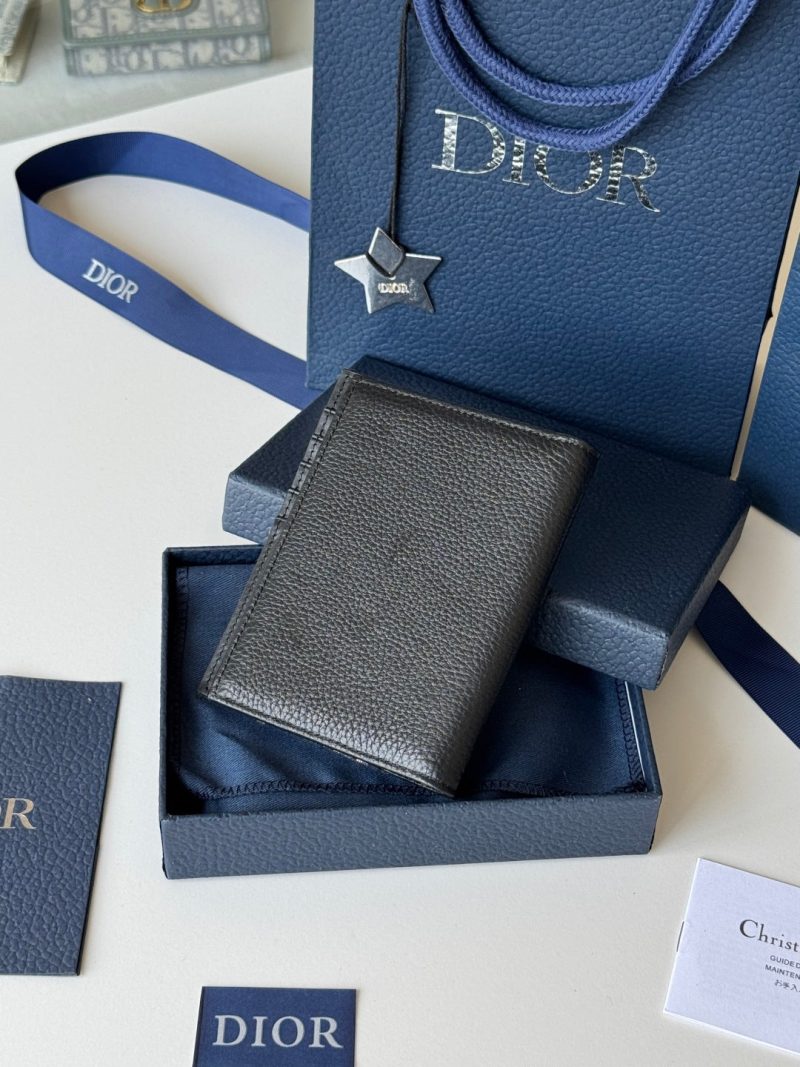 CD Saddle Passport Beige Black Jacquard Cowhide