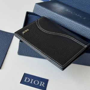 CD Saddle Passport Black Cowhide