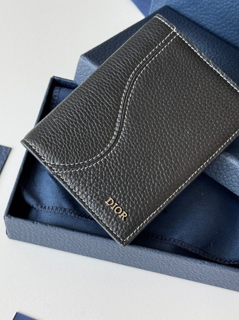 CD Saddle Passport Black Cowhide