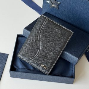 CD Saddle Passport Black Cowhide